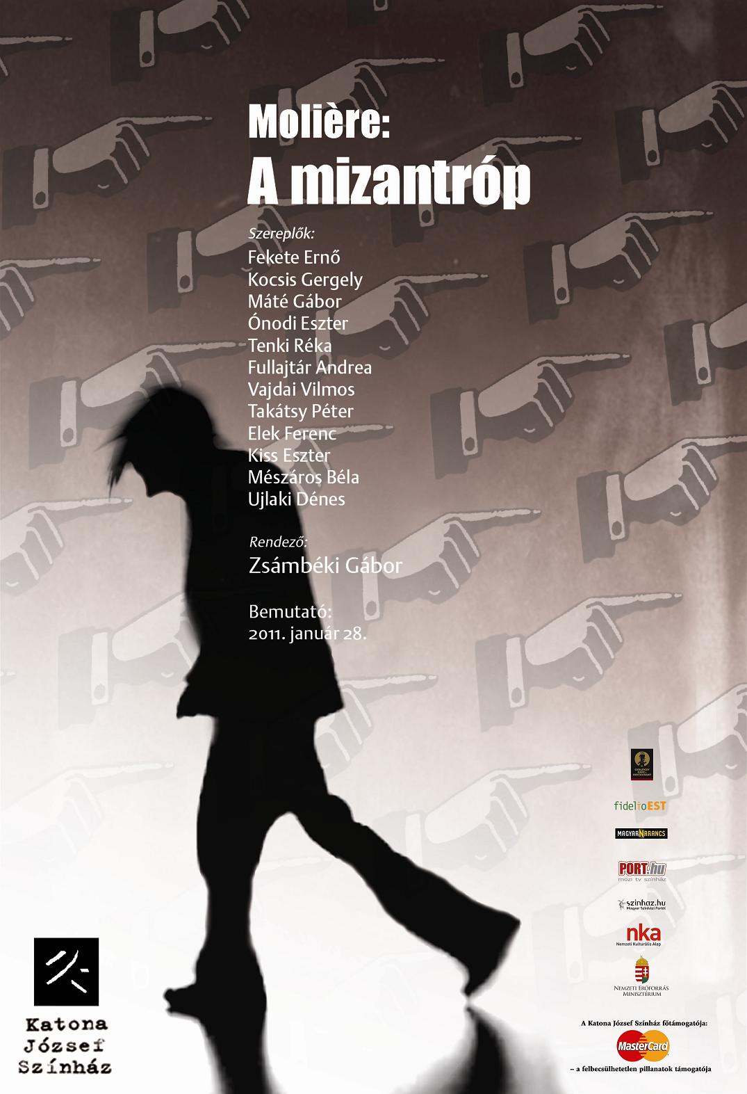 mizantrop plakat